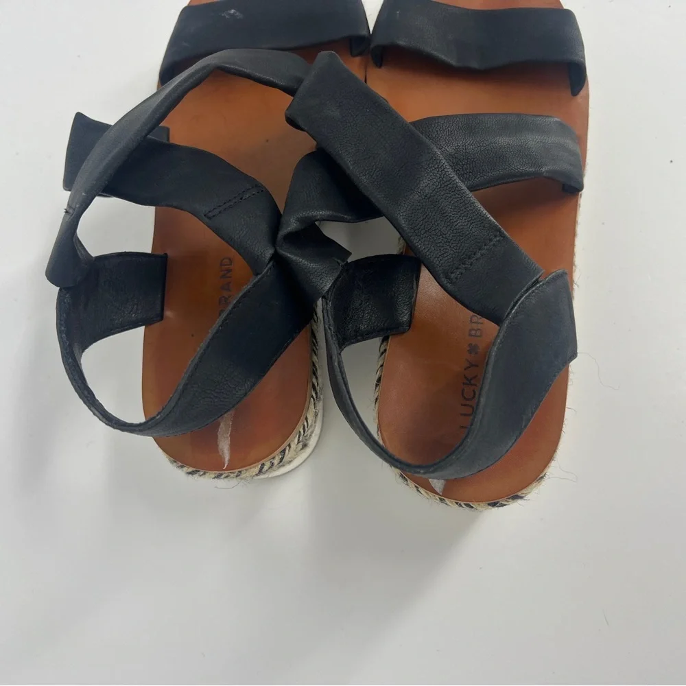 Lucky Brand | 9.5 black sandals